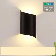 Φωτιστικό τοίχου LED εξωτερικού χώρου Hande 10W IP65 Μαύρα Φώτα εξωτερικού χώρου Προεπιλεγμένος τίτλος Alessandro Design