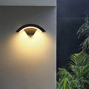 Φωτιστικό τοίχου LED εξωτερικού χώρου Harera, 12W, Metal, Black Φωτιστικά τοίχου εξωτερικού χώρου Προεπιλεγμένος τίτλος Alessandro Design