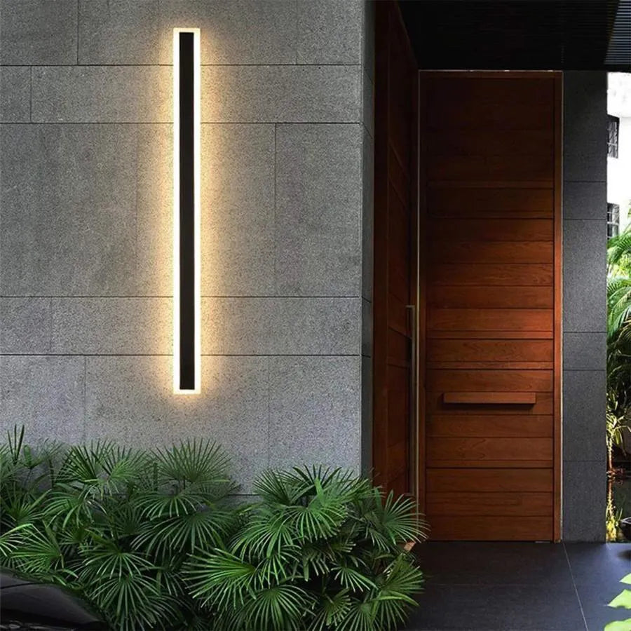 Φωτιστικό τοίχου LED εξωτερικού χώρου Remi 36W IP65 Μαύρο Φώτα εξωτερικού χώρου Προεπιλεγμένος τίτλος Alessandro Design