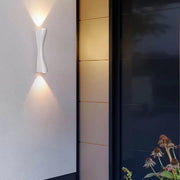 Augustine 6W Outdoor LED Wall Light Λευκό Outdoor Wall Light Προεπιλεγμένος τίτλος Alessandro Design