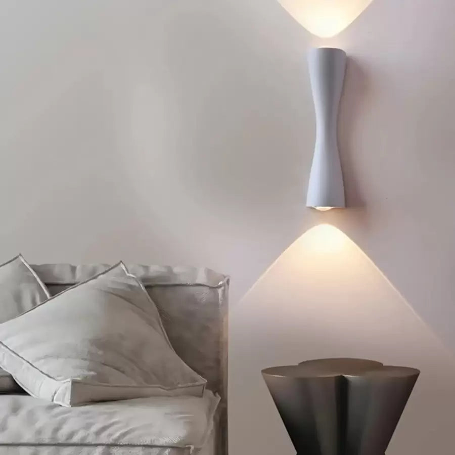 Augustine 6W Outdoor LED Wall Light Λευκό Outdoor Wall Light Προεπιλεγμένος τίτλος Alessandro Design