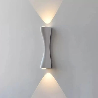 Augustine 6W Outdoor LED Wall Light Λευκό Outdoor Wall Light Προεπιλεγμένος τίτλος Alessandro Design