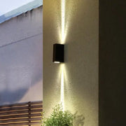 Celsis 6W Black Outdoor LED Wall Light Προεπιλεγμένος τίτλος Alessandro Design