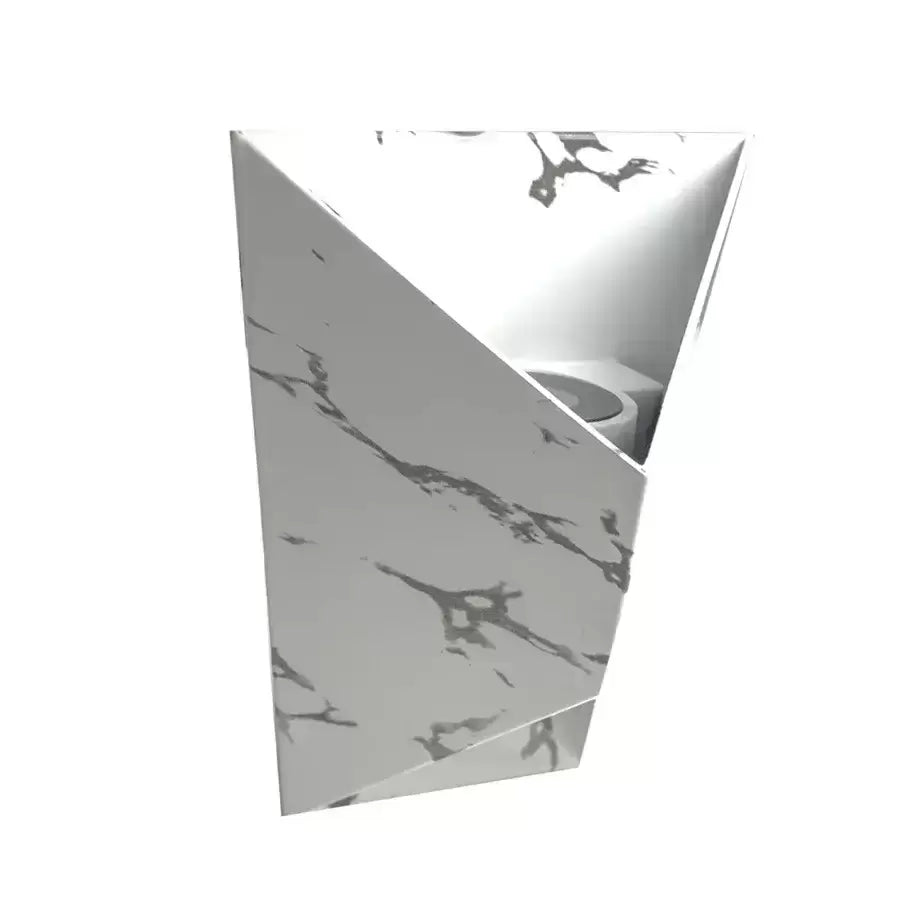 Eden Outdoor LED Wall Light 10W Λευκό Outdoor Wall Light Προεπιλεγμένος τίτλος Alessandro Design