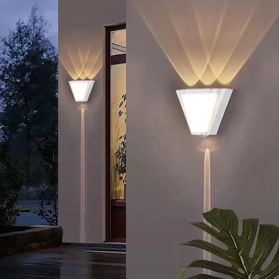 Φωτιστικό τοίχου εξωτερικού χώρου Kyler 9W Λευκό LED