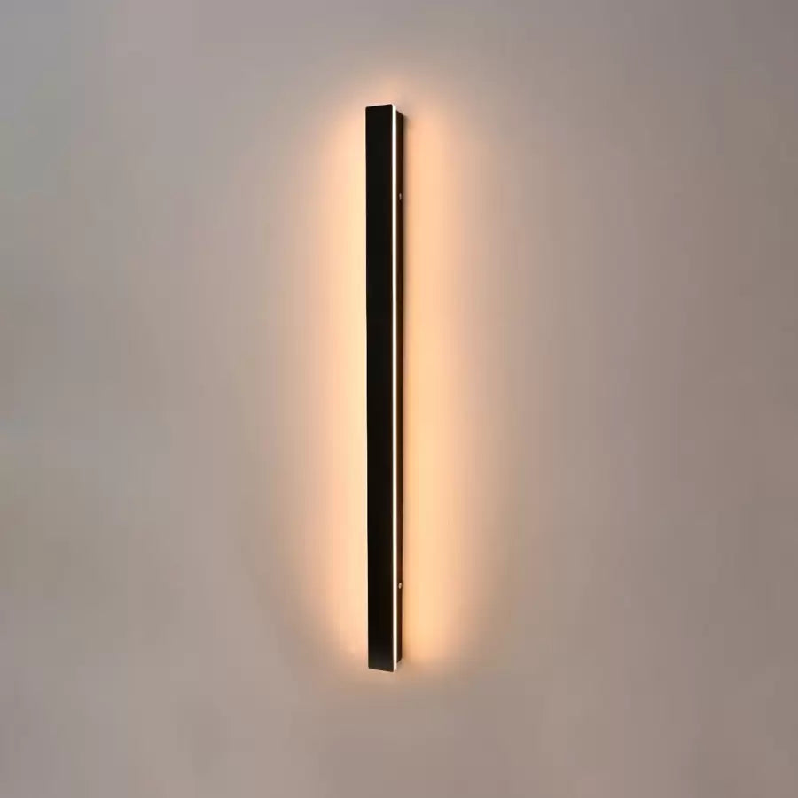 LED Φωτιστικό τοίχου εξωτερικού χώρου Saul 25W Μαύρο Λευκό Φωτιστικό εξωτερικού χώρου Προεπιλεγμένος τίτλος Alessandro Design
