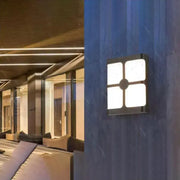 Timeea Outdoor LED Wall Light, 18W, Black, 3000K Outdoor Wall Lights Προεπιλεγμένος τίτλος Alessandro Design