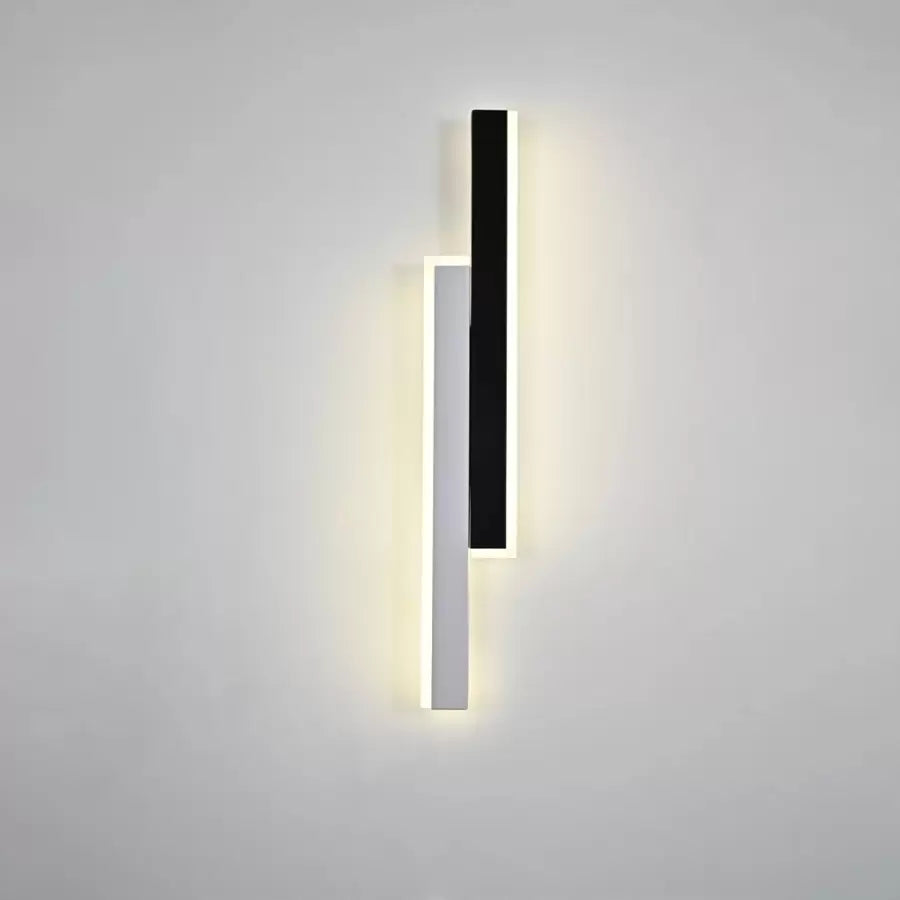 Φωτιστικό LED Jesse 18W Λευκό Μαύρο Φωτιστικό τοίχου εσωτερικού χώρου Προεπιλεγμένος τίτλος Alessandro Design