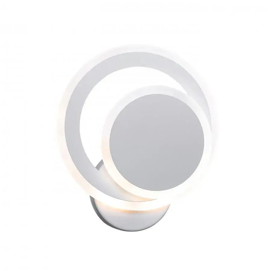 Φωτιστικό τοίχου Liv LED, 16W, Κρύο/Ζεστό/Ουδέτερο φως, Λευκά επιτοίχια φωτιστικά εσωτερικού χώρου Προεπιλεγμένος τίτλος Alessandro Design