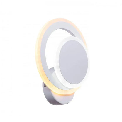 Φωτιστικό τοίχου Liv LED, 16W, Κρύο/Ζεστό/Ουδέτερο φως, Λευκά επιτοίχια φωτιστικά εσωτερικού χώρου Προεπιλεγμένος τίτλος Alessandro Design