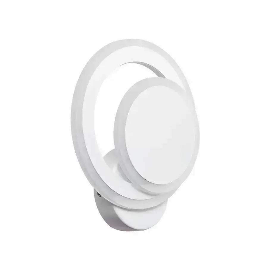 Φωτιστικό τοίχου Liv LED, 16W, Κρύο/Ζεστό/Ουδέτερο φως, Λευκά επιτοίχια φωτιστικά εσωτερικού χώρου Προεπιλεγμένος τίτλος Alessandro Design
