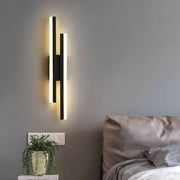 Lyra LED φωτιστικό τοίχου, 18W, Ακρυλικό, Μαύρο Λευκό Εσωτερικό φωτιστικό τοίχου Προεπιλεγμένος τίτλος Alessandro Design