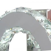 Crystal LED πολυέλαιος MAJORA 8W, Διάμετρος 20cm, Κρύο/Ζεστό/Ουδέτερο φως, Γυαλιστερό Chrome Crystal LED Chandeliers Προεπιλεγμένος τίτλος Alessandro Design
