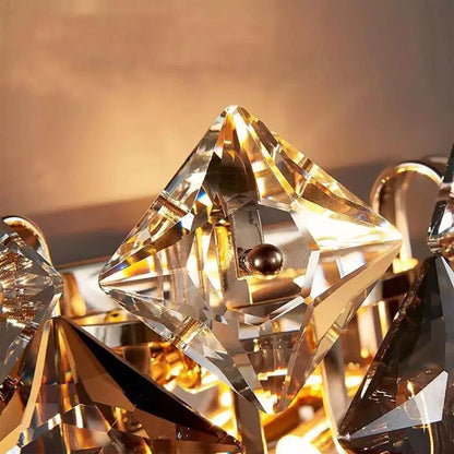 Επιτοίχιο φωτιστικό Yasmina 2xE14, Metal and Crystal, Chrome Φώτα τοίχου εσωτερικού χώρου Προεπιλεγμένος τίτλος Alessandro Design