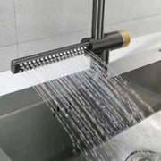 Βρύση κουζίνας με αποσπώμενο μαύρο ανοξείδωτο ατσάλι Λειτουργία καταρράκτη YB1500H Βρύσες κουζίνας Προεπιλεγμένος τίτλος Alessandro Design