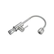 Βρύση κουζίνας Flexible Faucet 2 Jets Satin, ανοξείδωτο κεραμικό φυσίγγιο Συμπεριλαμβάνονται συνδέσεις CF031 Kitchen Faucets Προεπιλεγμένος τίτλος Alessandro Design