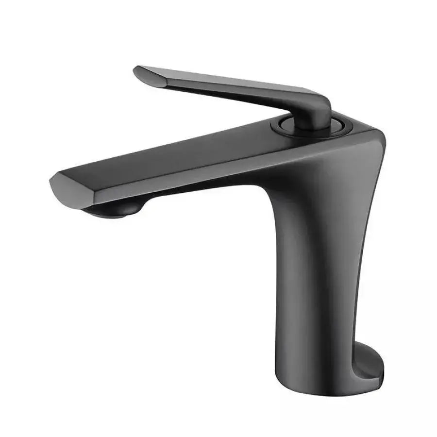 Βρύση λεκάνης, Brass, Satin Grey, 10007N Bathroom Faucets Προεπιλεγμένος τίτλος Alessandro Design