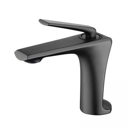 Βρύση λεκάνης, Brass, Satin Grey, 10007N Bathroom Faucets Προεπιλεγμένος τίτλος Alessandro Design