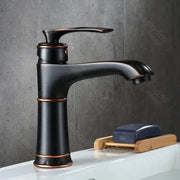 Βρύση νεροχύτη, Μεταλλικό, Μαύρο, OD01/B Bathroom Faucets Προεπιλεγμένος τίτλος Alessandro Design