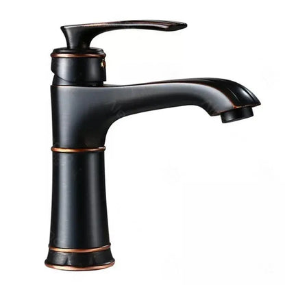 Βρύση νεροχύτη, Μεταλλικό, Μαύρο, OD01/B Bathroom Faucets Προεπιλεγμένος τίτλος Alessandro Design
