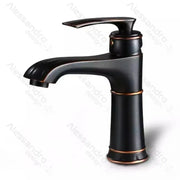 Βρύση νεροχύτη, Μεταλλικό, Μαύρο, OD01/B Bathroom Faucets Προεπιλεγμένος τίτλος Alessandro Design