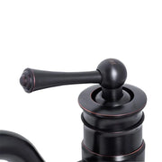 Βρύση νεροχύτη, Μεταλλικό, Μαύρο, WZY/318 Bathroom Faucets Προεπιλεγμένος τίτλος Alessandro Design