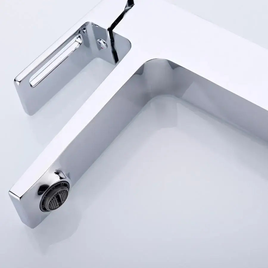 Βρύση λεκάνης, Brass, Satin, 9807 Bathroom Faucets Προεπιλεγμένος τίτλος Alessandro Design