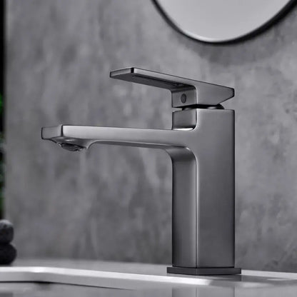 Βρύση λεκάνης, Brass, Satin, 9807N Bathroom Faucets Προεπιλεγμένος τίτλος Alessandro Design