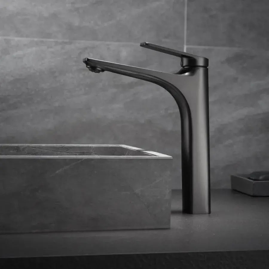 Βρύση λεκάνης, Brass, Satin, 9927N Bathroom Faucets Προεπιλεγμένος τίτλος Alessandro Design
