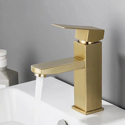 Χρυσό ανοξείδωτο ατσάλι Sink Faucet ZY1007 Bathroom Faucets Προεπιλεγμένος τίτλος Alessandro Design