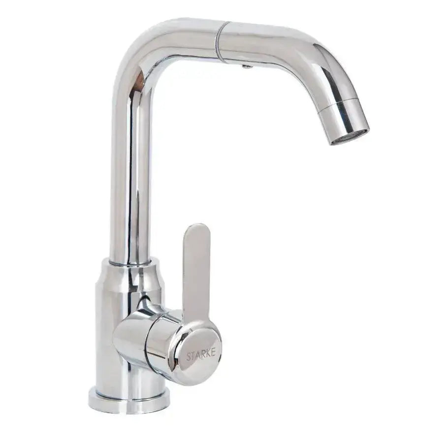 Βρύση νεροχύτη με περιστρεφόμενο στόμιο, Chrome, CP107 Kitchen Faucets Προεπιλεγμένος τίτλος Alessandro Design