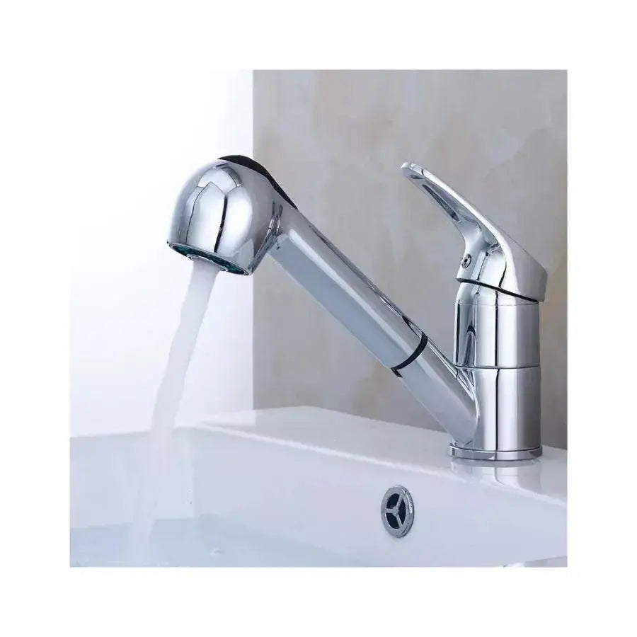 Βρύση τύπου Barber with Extractable Shower, Alloy, Chrom, FR001 Bathroom Faucets Προεπιλεγμένος τίτλος Alessandro Design
