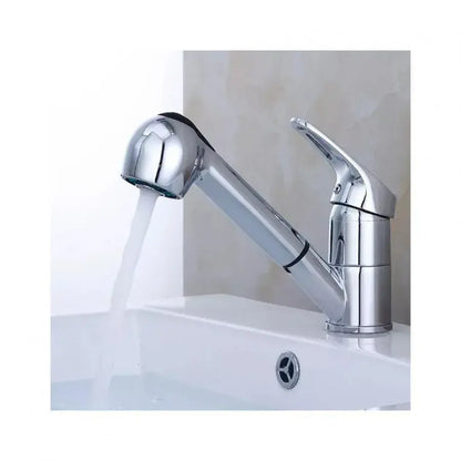 Βρύση τύπου Barber with Extractable Shower, Alloy, Chrom, FR001 Bathroom Faucets Προεπιλεγμένος τίτλος Alessandro Design