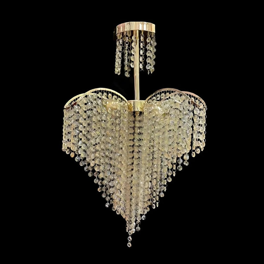 Ander Crystal Chandelier, 4xE14, Diameter 45cm, Gold Crystal Chandeliers Προεπιλεγμένος τίτλος Alessandro Design