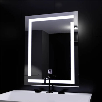 Καθρέφτης Giga LED, 60x80cm, 14W, Touch, 6000K Light Korman Mirrors E Προεπιλεγμένος τίτλος Alessandro Design