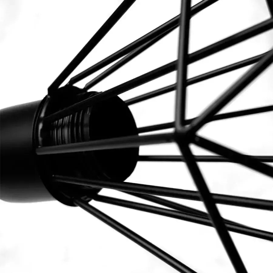 Shion Chandelier 3xE27, Black, Metal, Diameter 50cm Industrial Chandeliers Προεπιλεγμένος τίτλος Alessandro Design
