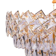 Crystal Chandelier WINDSOR Supremo 10xE14, Διάμετρος 80cm, Γυαλιστερό χρυσό, Ρυθμιζόμενο ύψος Crystal Chandeliers Προεπιλεγμένος τίτλος Alessandro Design
