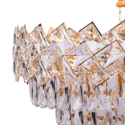Crystal Chandelier WINDSOR Supremo 10xE14, Διάμετρος 80cm, Γυαλιστερό χρυσό, Ρυθμιζόμενο ύψος Crystal Chandeliers Προεπιλεγμένος τίτλος Alessandro Design