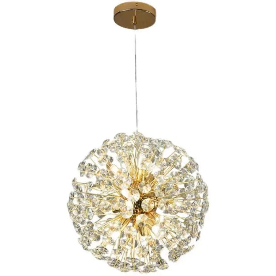 MINUET Crystal Chandelier 9x G9, Διάμετρος 50cm, Γυαλιστερό Χρυσό, Ρυθμιζόμενο ύψος Μοντέρνοι Πολυέλαιοι Προεπιλεγμένος τίτλος Alessandro Design