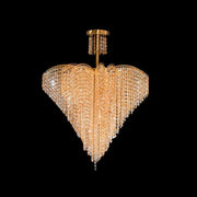 Crystal Candelabra Ander, 5xE14, Διάμετρος 50 cm, Gold, Metal and Crystal Crystal Candelabra Προεπιλεγμένος τίτλος Alessandro Design