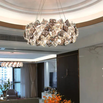 Crystal Chandelier Arian 6x E27 Gold Crystal Chandelier Προεπιλεγμένος τίτλος Alessandro Design