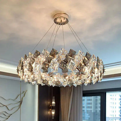 Arian Crystal Candelabra 8x E27 Diameter 60cm Gold Crystal Candelabra Προεπιλεγμένος τίτλος Alessandro Design