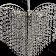 Crystal Candelabra Ander 4xE14 Diameter 45cm Chrome Crystal Candelabra Προεπιλεγμένος τίτλος Alessandro Design