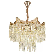 Crystal Candelabra Bellamy 5x E27 Gold Crystal Candelabra Προεπιλεγμένος τίτλος Alessandro Design
