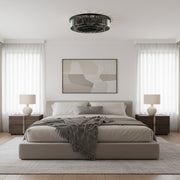 Crystal Chandelier Brady Ø40 cm, 6xE14, Grey Crystal Chandeliers Προεπιλεγμένος τίτλος Alessandro Design
