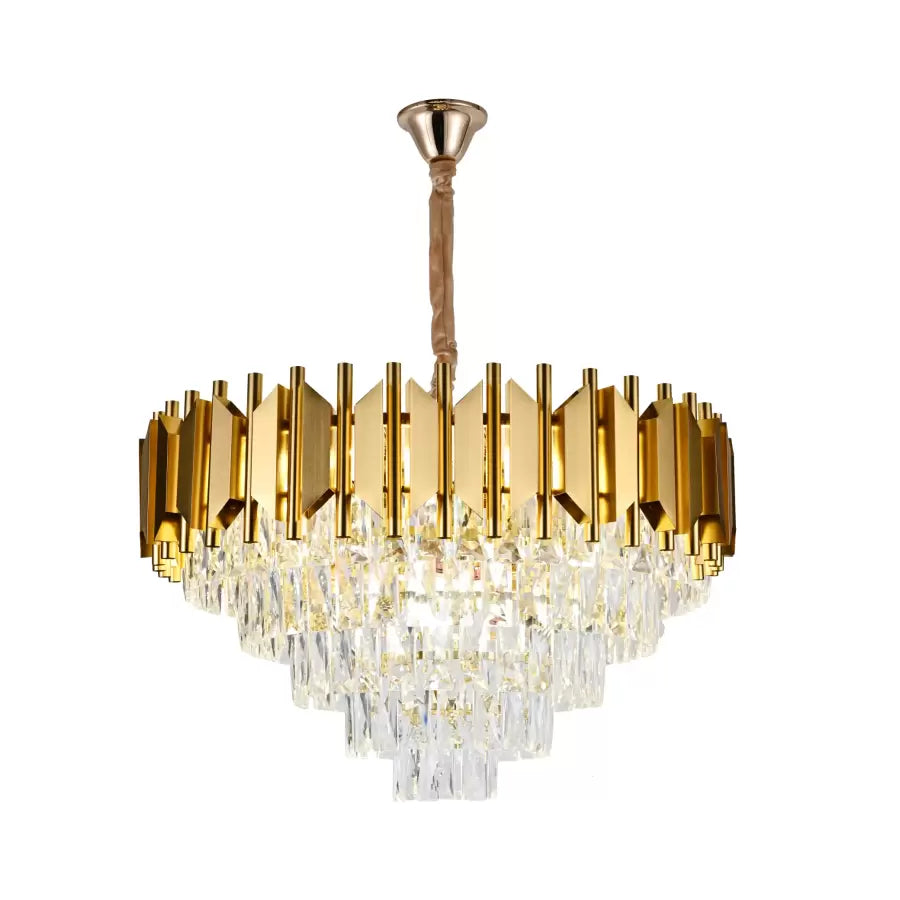Braylen Crystal Candelabra 8x E14 Diameter 60cm Gold Crystal Candelabra Προεπιλεγμένος τίτλος Alessandro Design