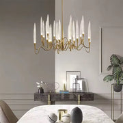 Cristal Chandelier Delta 12XG4 Gold Modern Chandeliers Προεπιλεγμένος τίτλος Alessandro Design
