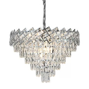Cristal Candelabra Jordan 10 x E27 Silver Cristal Candelabra Προεπιλεγμένος τίτλος Alessandro Design
