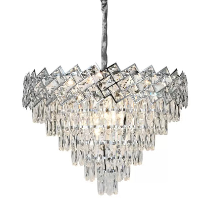 Cristal Candelabra Jordan 10 x E27 Silver Cristal Candelabra Προεπιλεγμένος τίτλος Alessandro Design