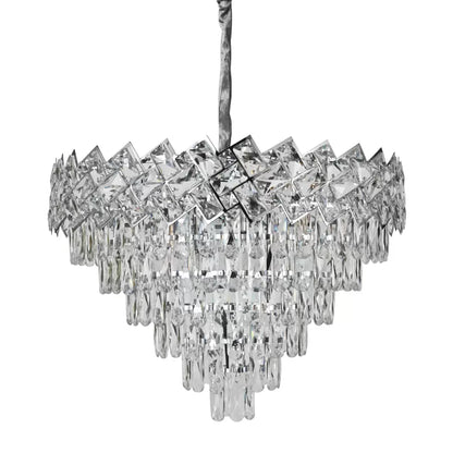 Cristal Candelabra Jordan 10 x E27 Silver Cristal Candelabra Προεπιλεγμένος τίτλος Alessandro Design